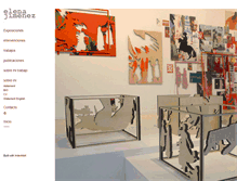 Tablet Screenshot of elenajimenezart.com